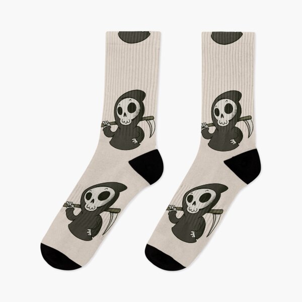 Item preview, Cute Grim Reaper Cartoon designed and sold by SLAG-Creative.