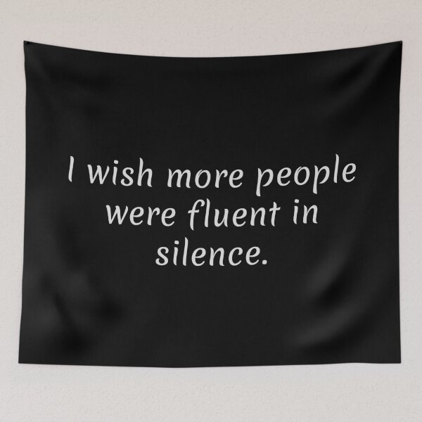 Item preview, Fluent in silence designed and sold by iskapa.