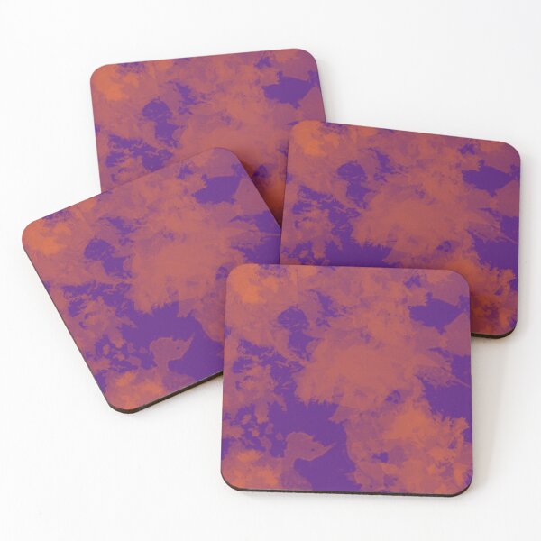 Item preview, Purple Orange Spatters designed and sold by Cuterefaction.