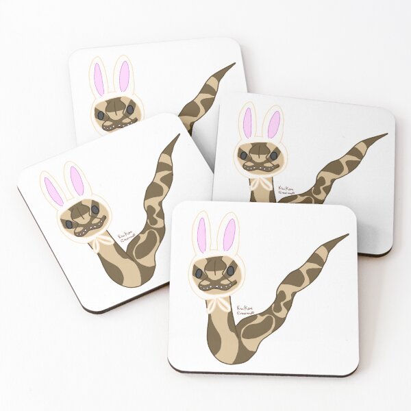 Item preview, Ball Python In Bunny Hat designed and sold by KiwiKumis.