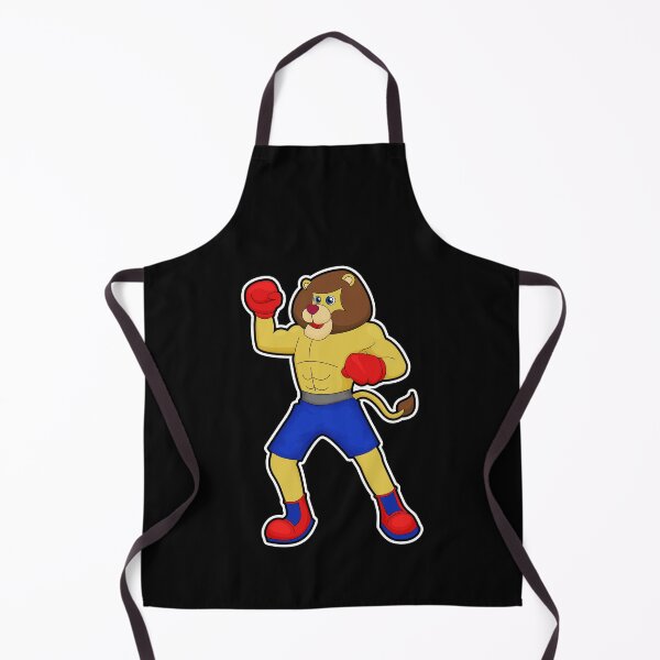 Item preview, Lion at Boxing with Boxing gloves designed and sold by Snabdesign84.