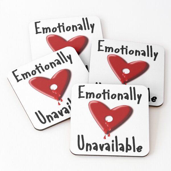 Item preview, Emotionally Unavailable designed and sold by printhappy4you.