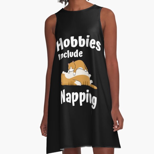 Item preview, Hobbies Include Napping designed and sold by Hartics.