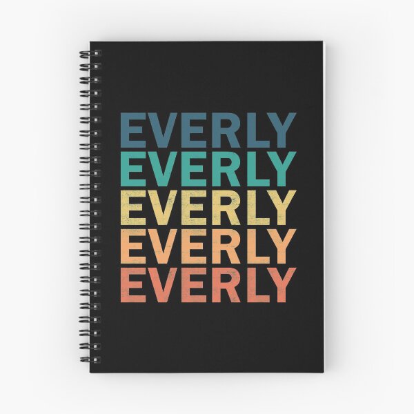 Item preview, Everly Name T Shirt - Everly Vintage Retro Name Gift Item Tee designed and sold by cattontawn.