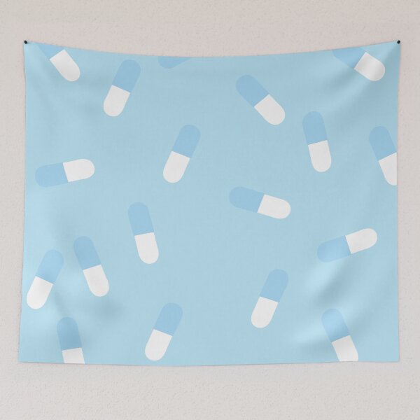 Item preview, Spilling Blue Pills designed and sold by kingofrats.