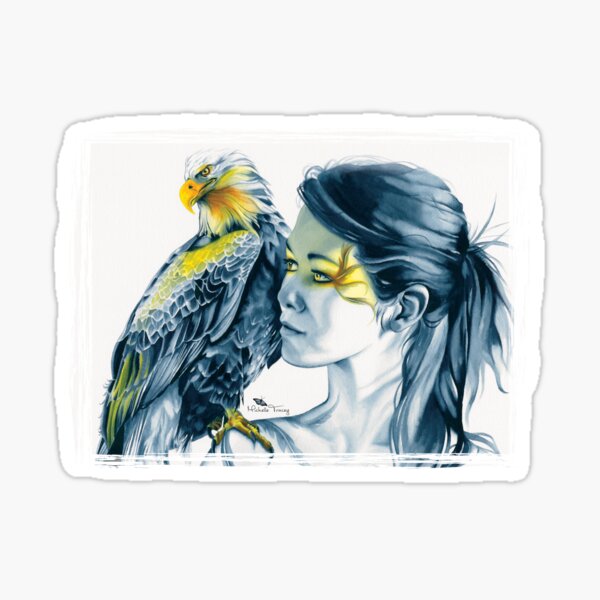 Eagle Totem Sticker
