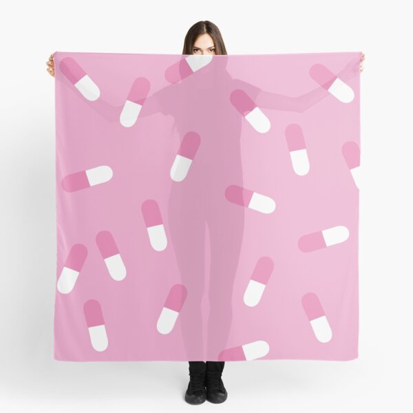 Spilling Pink Pills Scarf