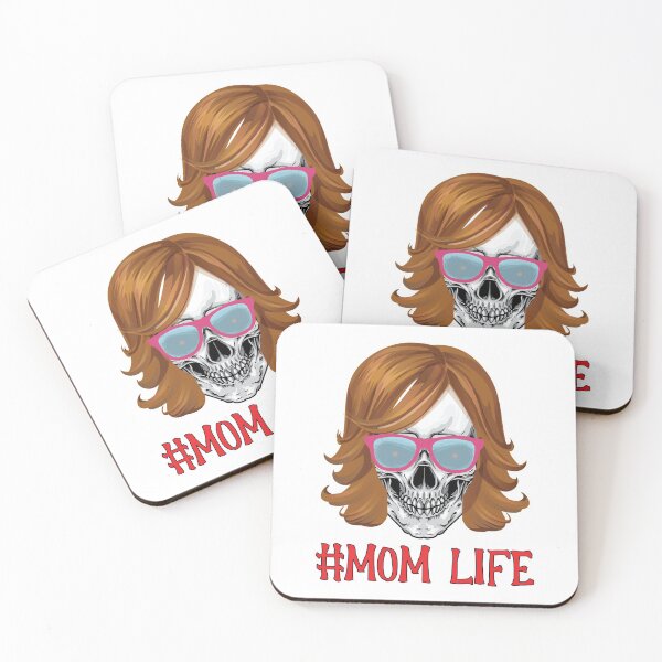Item preview, MOM LIFE SKULL  designed and sold by SBEEKAA.