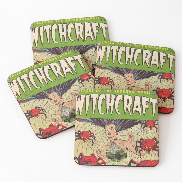 Item preview,  Vintage horror comics Witchcraft tales of the supernatural. designed and sold by beachcamper.