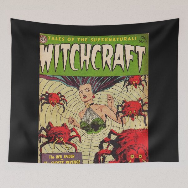Item preview,  Vintage horror comics Witchcraft tales of the supernatural. designed and sold by beachcamper.
