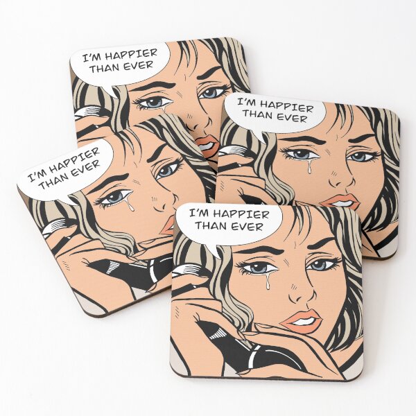 Item preview, Billie Eilish Happier Than Ever  designed and sold by Monster78619.