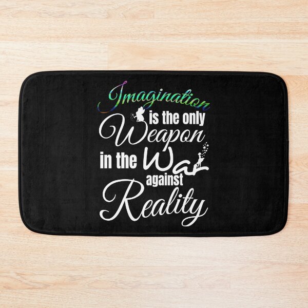 Item preview, Imagination Is The Only Weapon Against Reality designed and sold by Sonatablue.