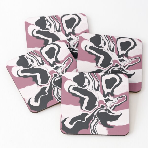 Item preview, Hippie dance in pink, black and white with cool moves designed and sold by Susanna Schorr.