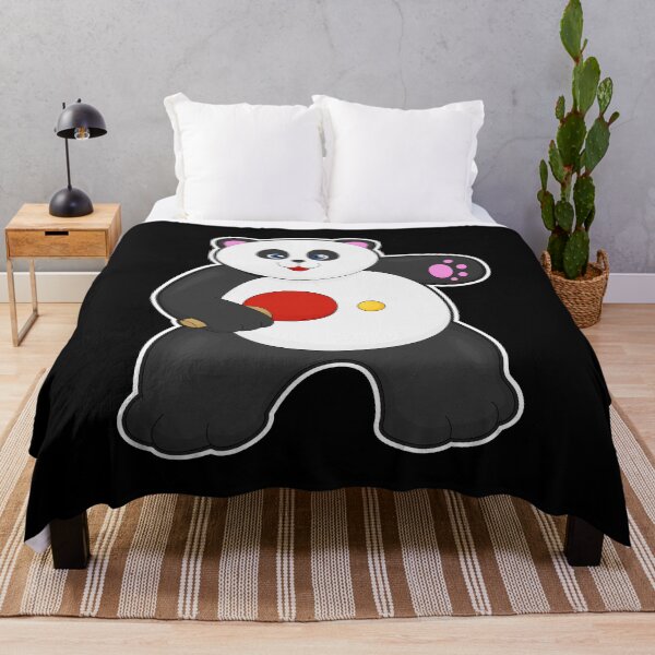 Item preview, Panda at Table tennis with Table tennis racket designed and sold by Snabdesign84.