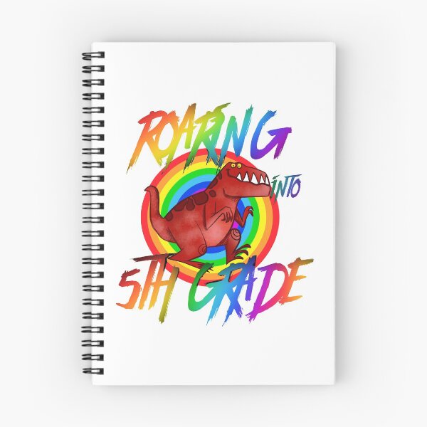 Item preview, Roaring into 5th grade designed and sold by Cattigal.