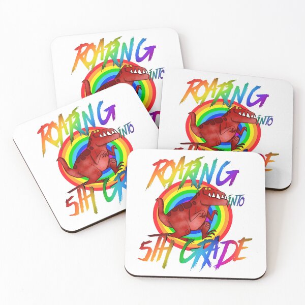 Item preview, Roaring into 5th grade designed and sold by Cattigal.