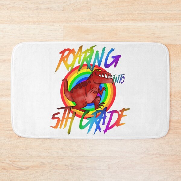 Item preview, Roaring into 5th grade designed and sold by Cattigal.
