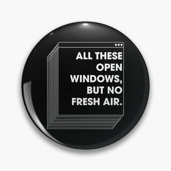 Item preview, All These Open Windows But No Fresh air! designed and sold by MHabeeb.