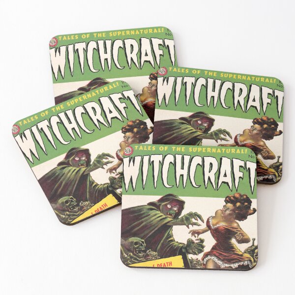 Item preview,  Vintage horror comics Witchcraft tales of the supernatural. designed and sold by beachcamper.