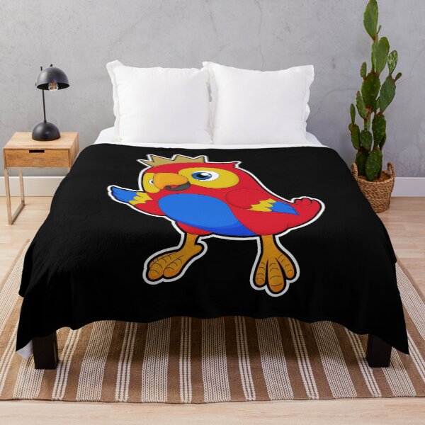 Aperçu de l'œuvre Parrot as King with Crown créée et vendue par Snabdesign84.
