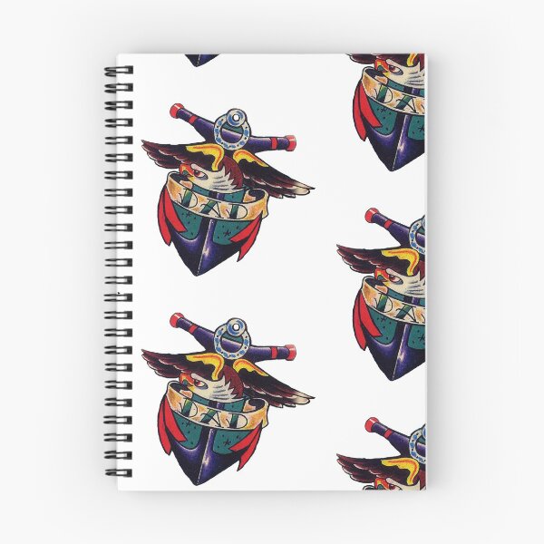 Item preview, ANCHOR DAD father EAGLE TATTOO FLASH custom art design designed and sold by 999shirts.