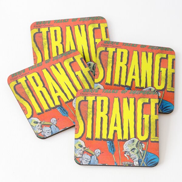 Item preview,  Vintage horror comics Strange Fantasy eerie tales of suspense.  designed and sold by beachcamper.