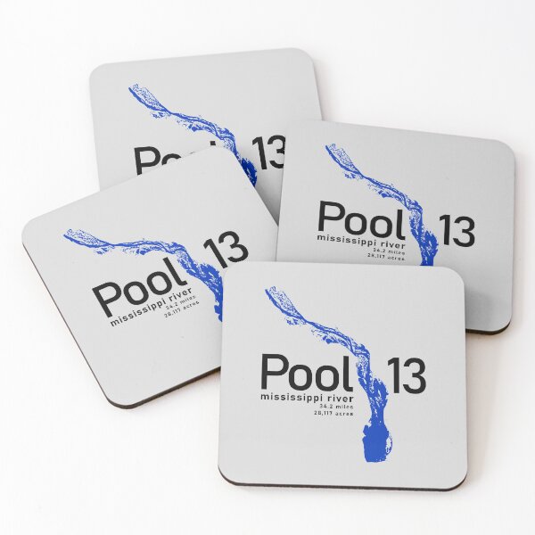 Item preview, Mississippi River Pool 13 designed and sold by Favorite Waters Outfitters.