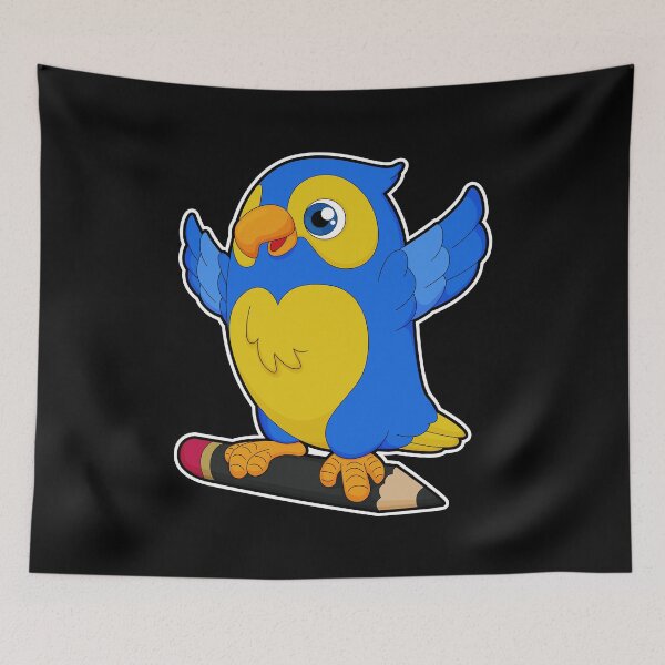 Item preview, Parrot with Pencil designed and sold by Snabdesign84.