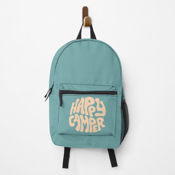 Item preview, Happy Camper Retro Design | Blue and Tan designed and sold by llevine2934.
