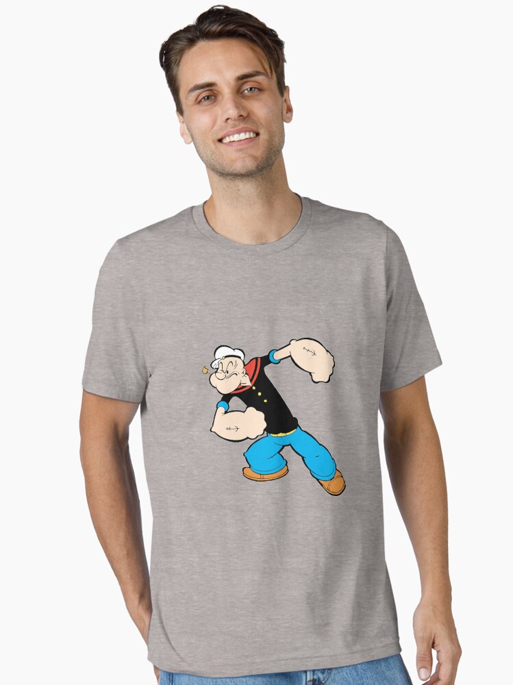 Camiseta esencial for Sale con la obra «Un popeye fuerte guiñando