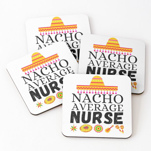 Item preview, nacho average nurse designed and sold by ronaldsonou.
