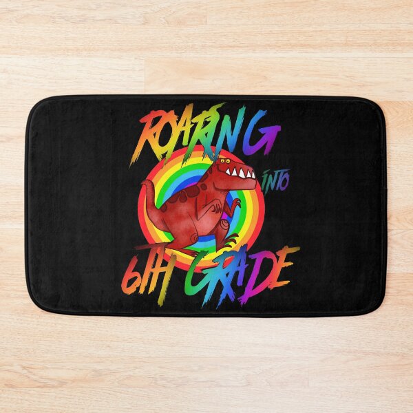 Item preview, Roaring into 6th grade designed and sold by Cattigal.