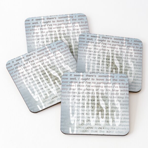Item preview, Japan - "Ghosts" Lyrics designed and sold by Only Japan, Bowie, New Order, Ultravox.