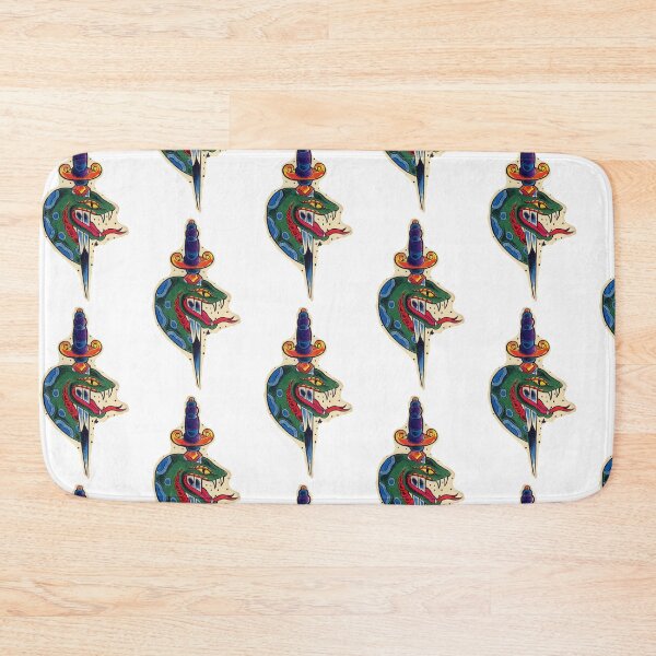Item preview, SNAKE DAGGER custom tattoo design flash art designed and sold by 999shirts.
