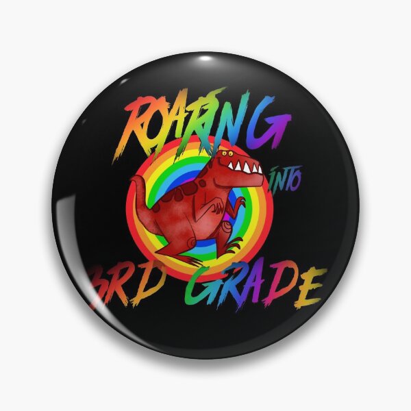 Item preview, Roaring into 3rd grade designed and sold by Cattigal.