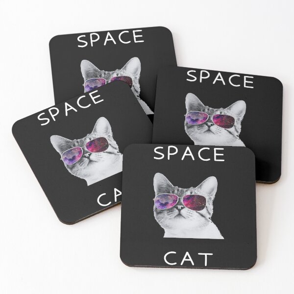 Item preview, Space cat, designed and sold by MrJean.