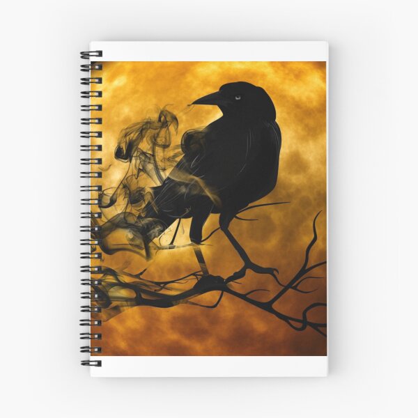 Item preview, Halloween Moon and Raven designed and sold by CyclopsApparel.
