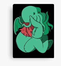 Winnie-Thulhu Canvas Print