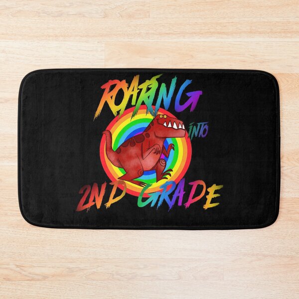 Item preview, Roaring into 2nd grade designed and sold by Cattigal.