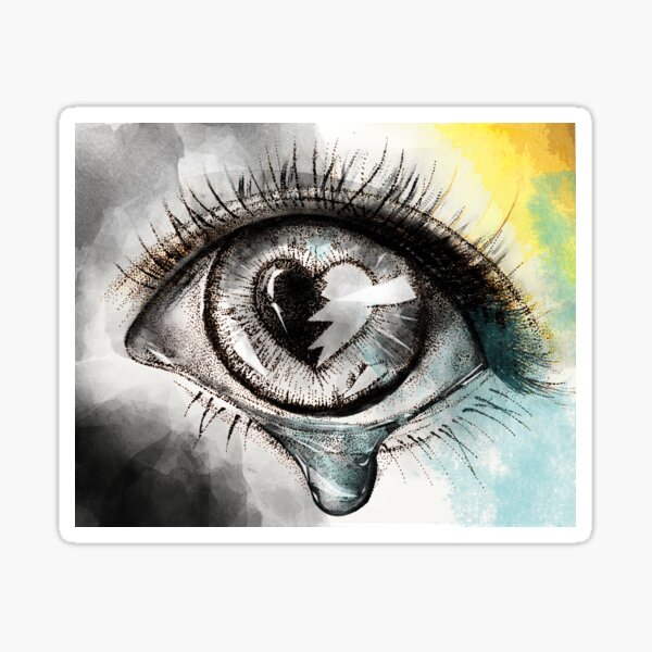 "Tears from the Eye of a Broken Heart" by shellisart Redbubble