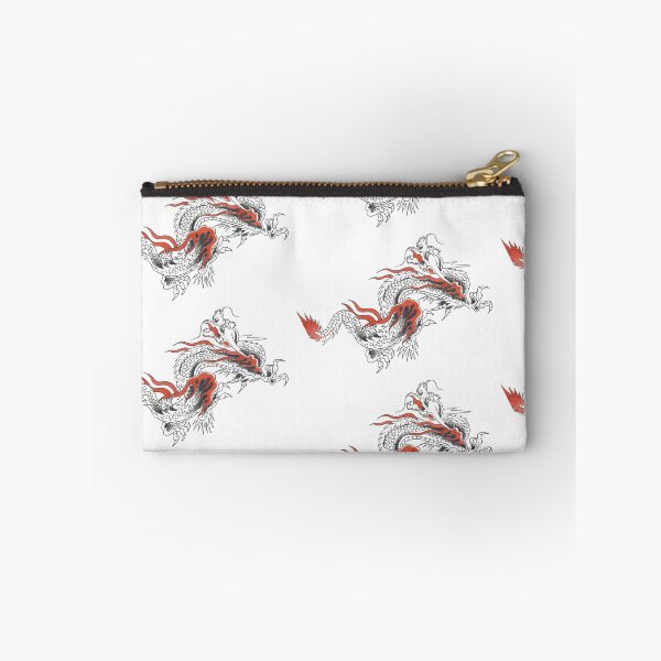Item preview, JAPANESE dragon TATTOO red black custom art design designed and sold by 999shirts.