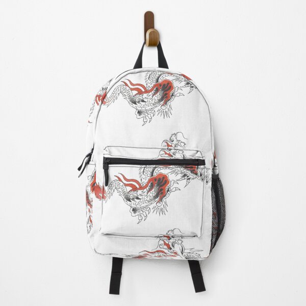 Item preview, JAPANESE dragon TATTOO red black custom art design designed and sold by 999shirts.