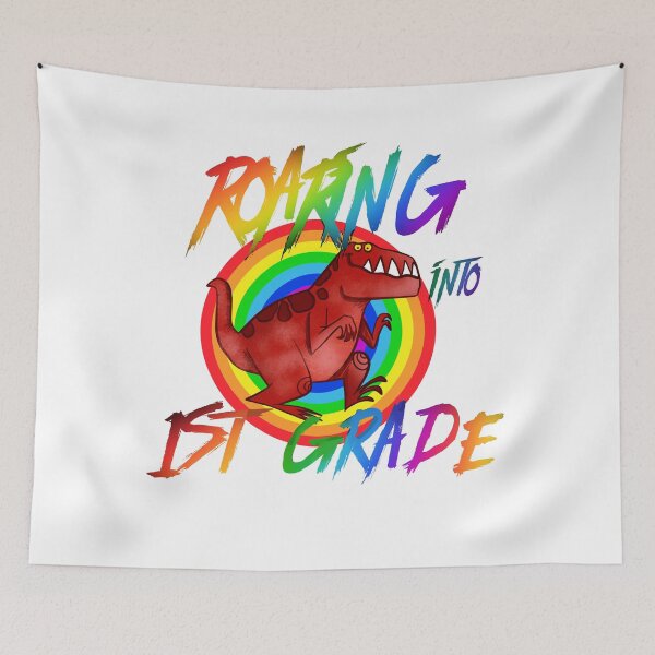 Item preview, Roaring into 1st grade designed and sold by Cattigal.