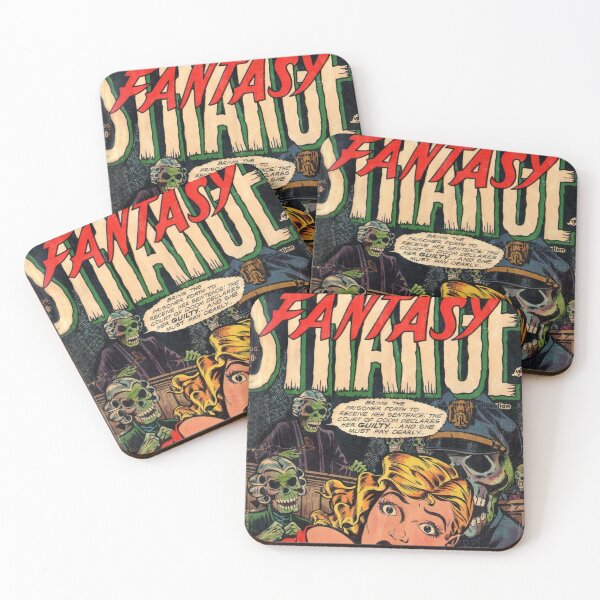 Item preview,  Vintage horror comics Strange Fantasy eerie tales of suspense.  designed and sold by beachcamper.