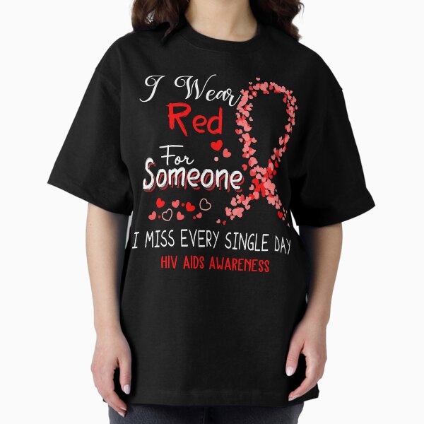 Item preview, I Wear Red Hiv Aids Awareness designed and sold by GennieShop.