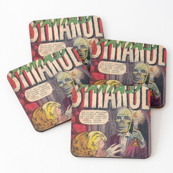 Item preview, Vintage horror comics Strange Fantasy eerie tales of suspense.  designed and sold by beachcamper.