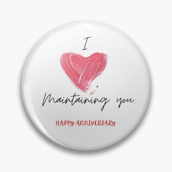 Item preview, ANNIVERSARY CARD, I LOVE MAINTAINING YOU (7x5 inch designed and sold by PhotoBaa.