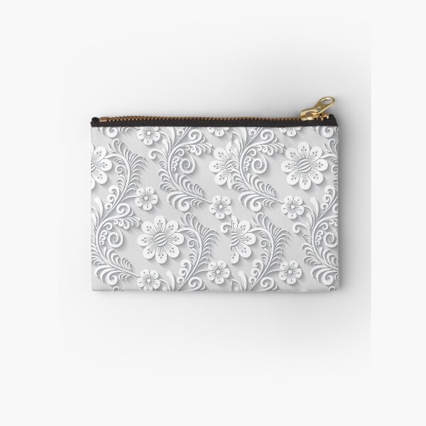 Item preview, 3d Floral White Ornament designed and sold by Ross-Sergey.