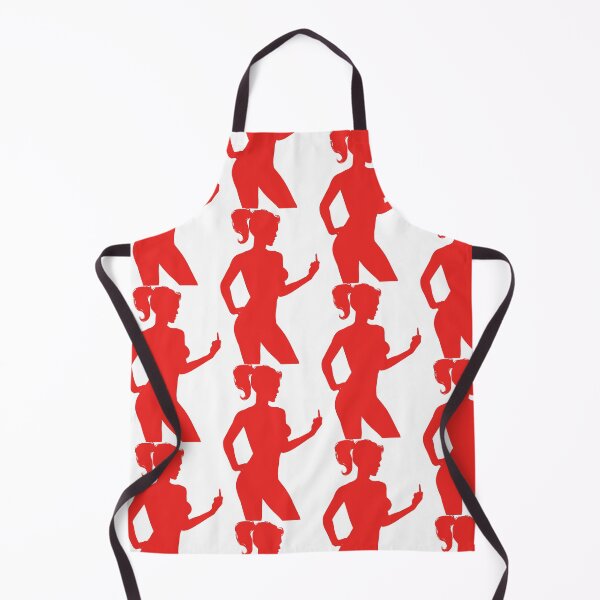Item preview, WOMAN SILHOUETTE GIVING MIDDLE FINGER designed and sold by 999shirts.