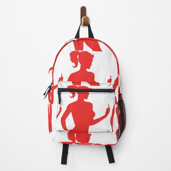 Item preview, WOMAN SILHOUETTE GIVING MIDDLE FINGER designed and sold by 999shirts.